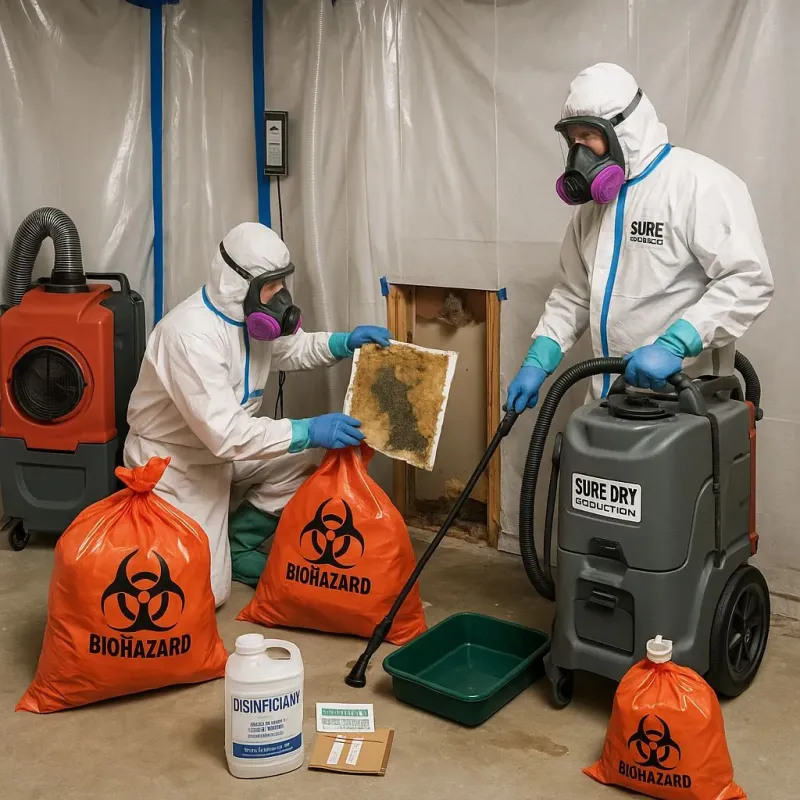 Contaminated Water Handling Protocols process in New Bremen, OH